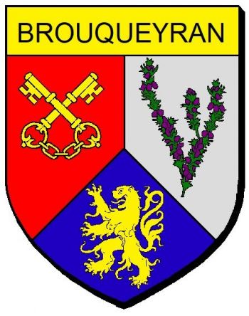 Blason de Brouqueyran/Arms (crest) of Brouqueyran