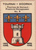 Blason de Tournai / Wapen van Doornik / Arms of Tournai