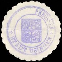 Wappen von Usingen/Arms (crest) of Usingen
