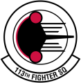 113th Fighter Squadron, Indiana Air National Guard.png