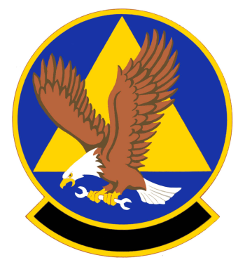 Coat of arms (crest) of the 911th Maintenance Squadron, US Air Force