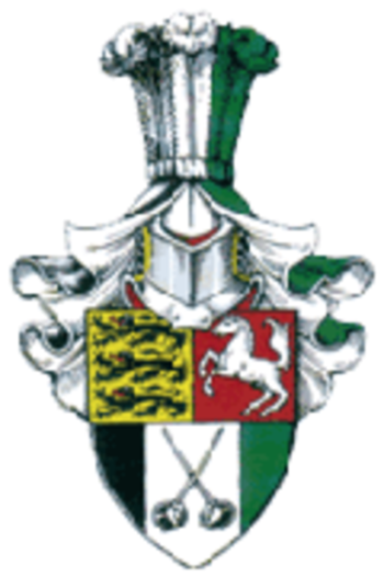 Wappen von Corps Suevo Guestphalia München/Arms (crest) of Corps Suevo Guestphalia München