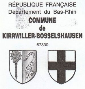 Blason de Kirrwiller-Bosselshausen/Coat of arms (crest) of {{PAGENAME