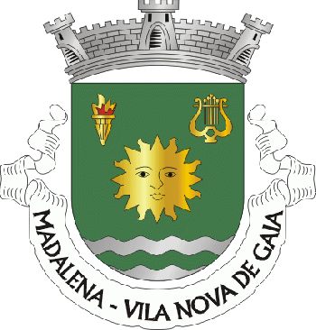 Brasão de Madalena (Vila Nova de Gaia)/Arms (crest) of Madalena (Vila Nova de Gaia)