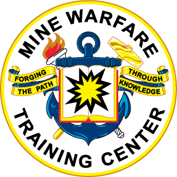 Coat of arms (crest) of the Mine Warfare Training Center, US Navy