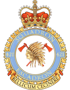 No 421 Squadron, Royal Canadian Air Force.png