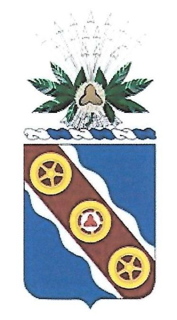 Coat of arms (crest) of 112th Transportation Battalion, Ohio Army National Guard