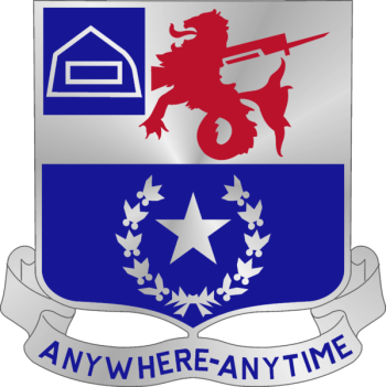 Coat of arms (crest) of 57th Infantry Regiment, US Army