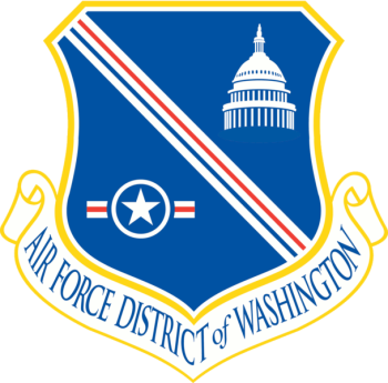 Coat of arms (crest) of the Air Force District of Washington, US Air Force