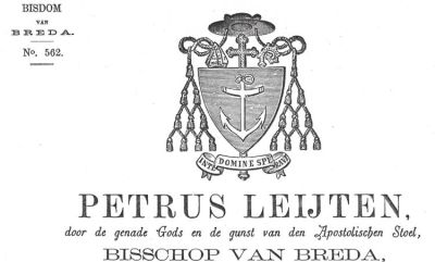Arms (crest) of Petrus Leyten
