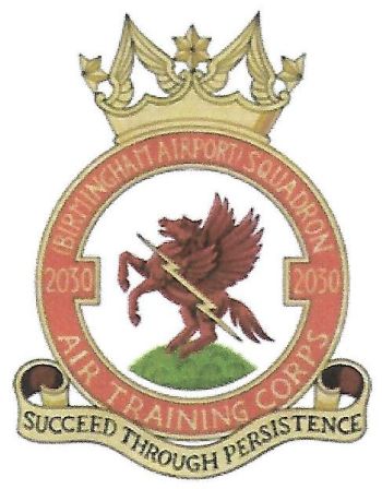Coat of arms (crest) of the No 2030 (Birmingham Airport) Squadron, Air Training Corps