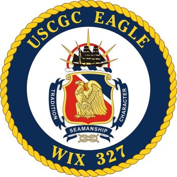 Coat of arms (crest) of USCGC Eagle (WIX-327)
