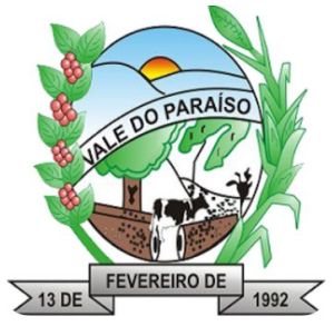 Brasão de Vale do Paraíso (Rondônia)/Arms (crest) of Vale do Paraíso (Rondônia)
