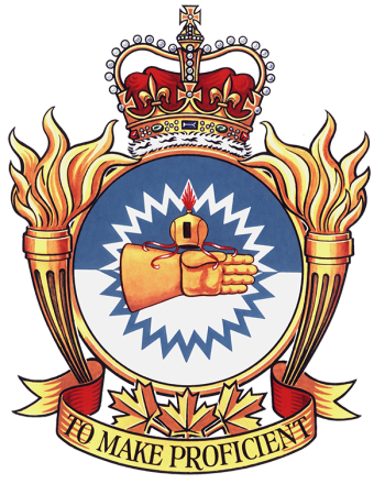 Coat of arms (crest) of the 10 Field Technical Training Squadron, Canada