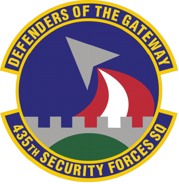 File:435th Security Forces Squadron, US Air Force.png