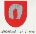 Wapen van Abbenbroek/Coat of arms (crest) of Abbenbroek