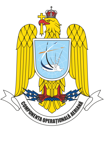 Coat of arms (crest) of the Air Operational Component, Romanian Air Force
