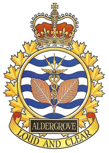 Coat of arms (crest) of the Canadian Forces Station Aldergrove, Canada