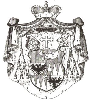 Arms of Ottokar Maria Graf von Attems
