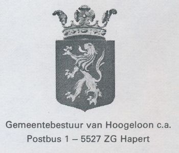 Wapen van Hoogeloon, Hapert en Casteren