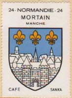 Blason de Mortain/Arms (crest) of Mortain
