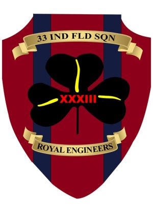 33 Indenpendent Field Squadron, RE, British Army.jpg