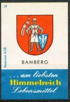 Wappen von Bamberg/Arms (crest) of Bamberg