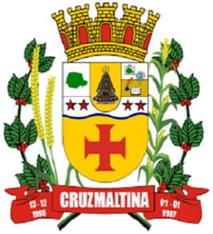 Brasão de Cruzmaltina/Arms (crest) of Cruzmaltina