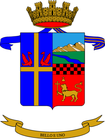 Coat of arms (crest) of the Mountain Artillery Group Belluno, Italian Army