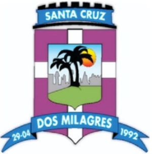 Brasão de Santa Cruz dos Milagres/Arms (crest) of Santa Cruz dos Milagres