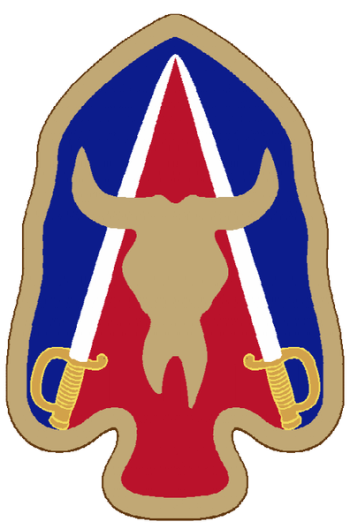Arms of 1889th Regional Support Group, Montana Army National Guard