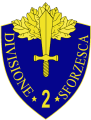 2nd Infantry Division Sforzesca, Italian Army.png