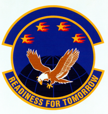 Coat of arms (crest) of the 509th Logistics Support Squadron, US Air Force