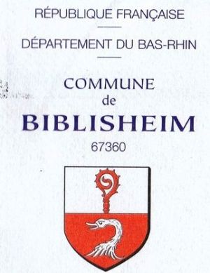 Blason de Biblisheim