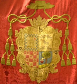 Arms (crest) of Alfonso de Salizanes y Medina