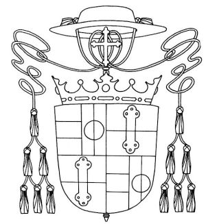 Arms (crest) of Franz Ferdinand von Kuenburg