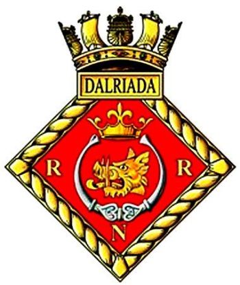 Coat of arms (crest) of the Royal Naval Reserve Dalradia, Royal Navy