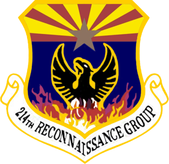 Coat of arms (crest) of the 214th Reconnaissance Group, Arizona Air National Guard