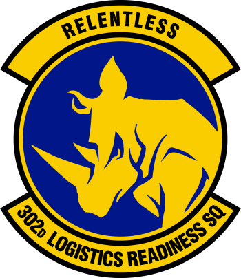 Coat of arms (crest) of the 302nd Logistics Readiness Squadron, US Air Force