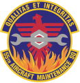 55th Aircraft Maintenance Squadron, US Air Force.png