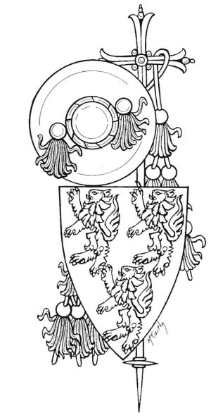Arms (crest) of Élie Talleyrand de Périgord