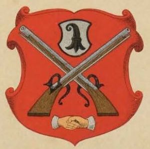 Arms of Gun militia in Basel