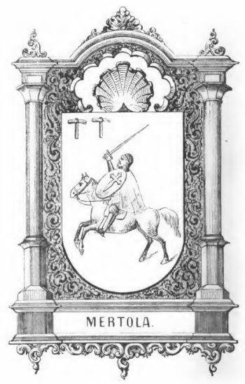 Coat of arms (crest) of Mértola (city)