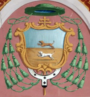 Arms (crest) of Girolamo Compagnone