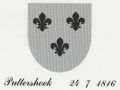 Wapen van Puttershoek/Coat of arms (crest) of Puttershoek