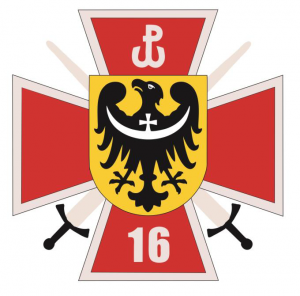 16th Dolnośląska Territorial Defence Brigade Lieutenant-Colonel Ludwika Marszałka, alias Zbroja, Poland.png