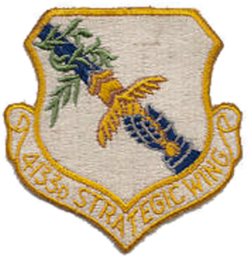 Coat of arms (crest) of the 4133rd Strategic Wing, US Air Force