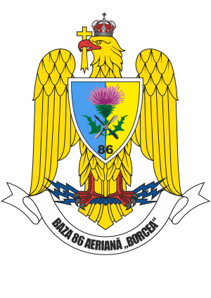 86th Air Base Borcea, Romanian Air Force.png
