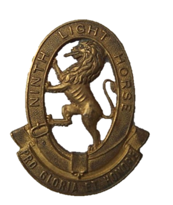 Coat of arms (crest) of the 9th Light Horse (Flinders), Australian Army