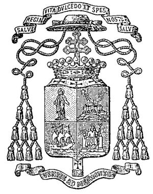 Arms of André-Clément-Jean-Baptiste-Joseph-Marie-Fulbert Petit